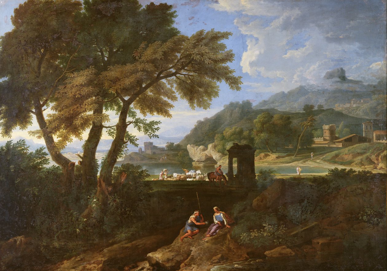 Maisema tekijältä Gaspard Poussin Dughet