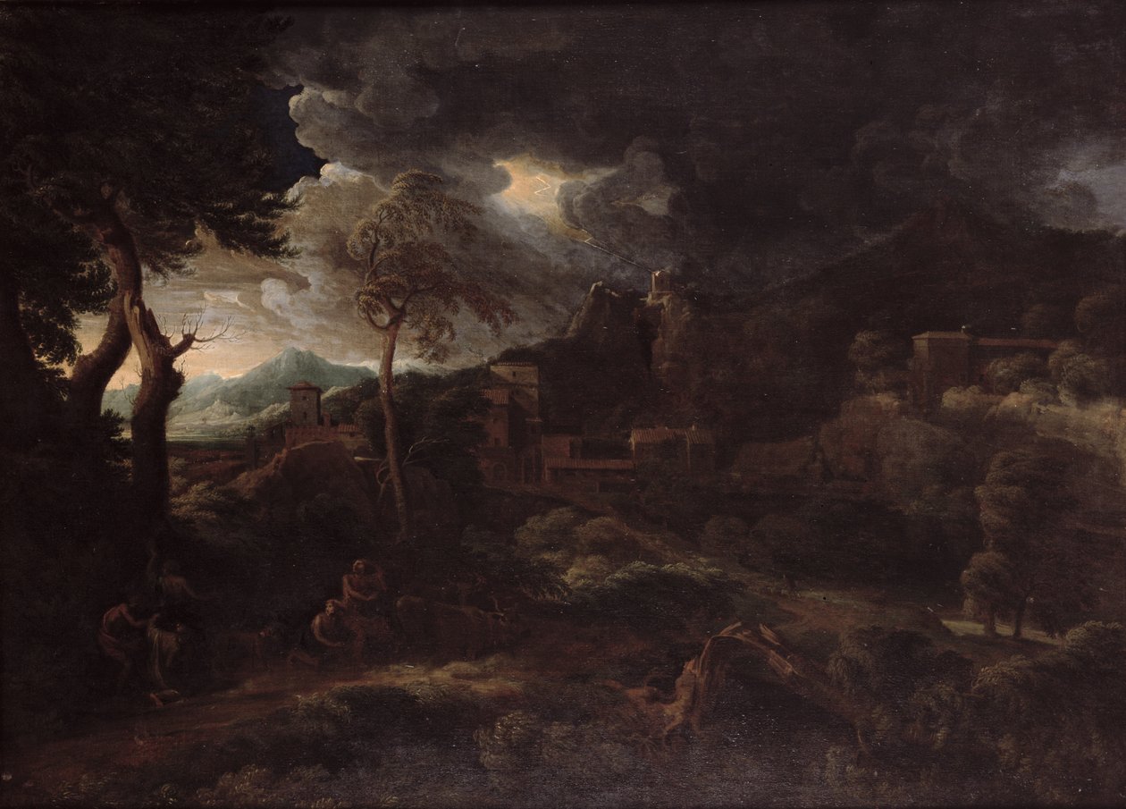 Myrsky tekijältä Gaspard Poussin Dughet