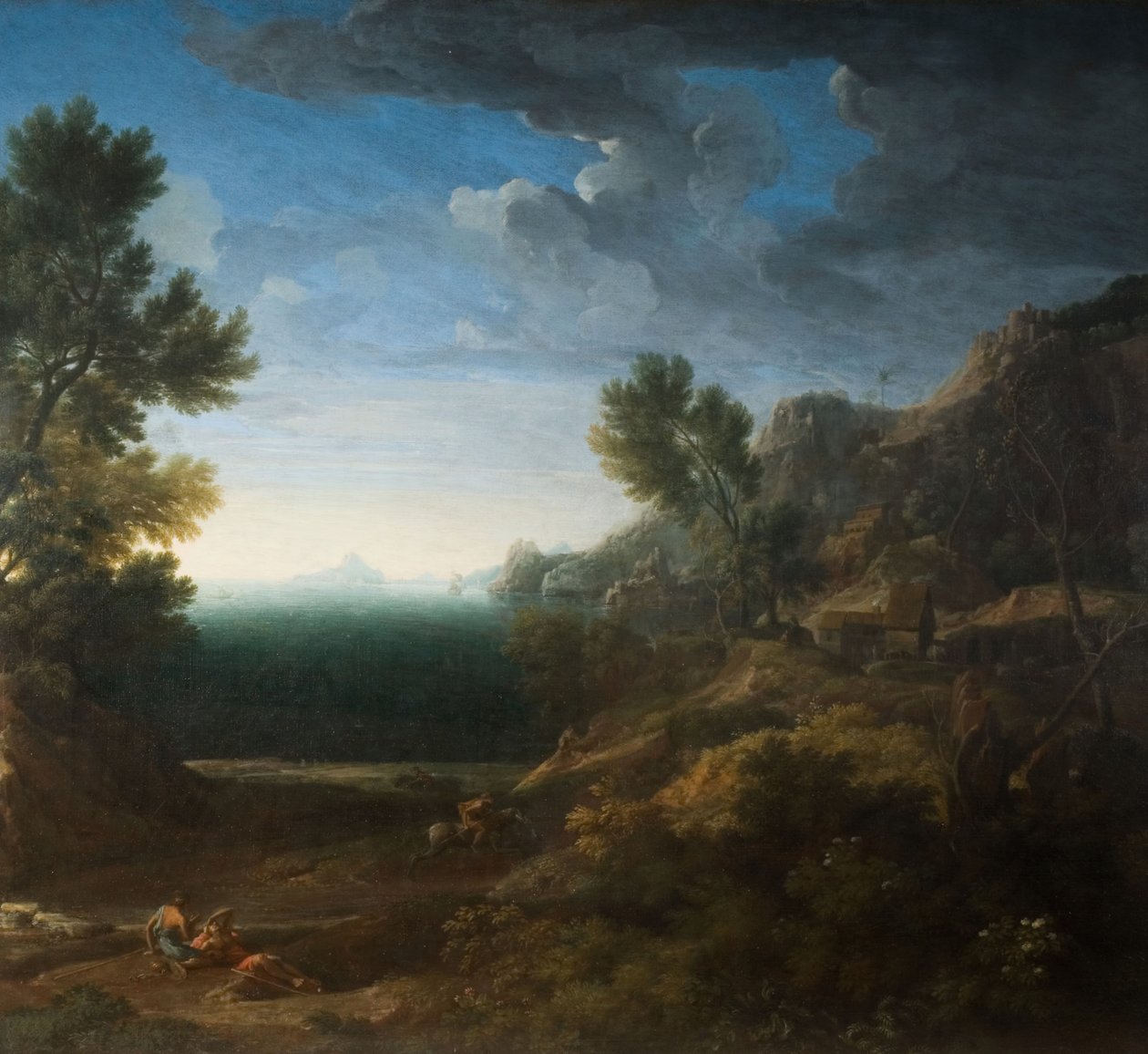 Klassinen maisema, 1670. tekijältä Gaspard Dughet