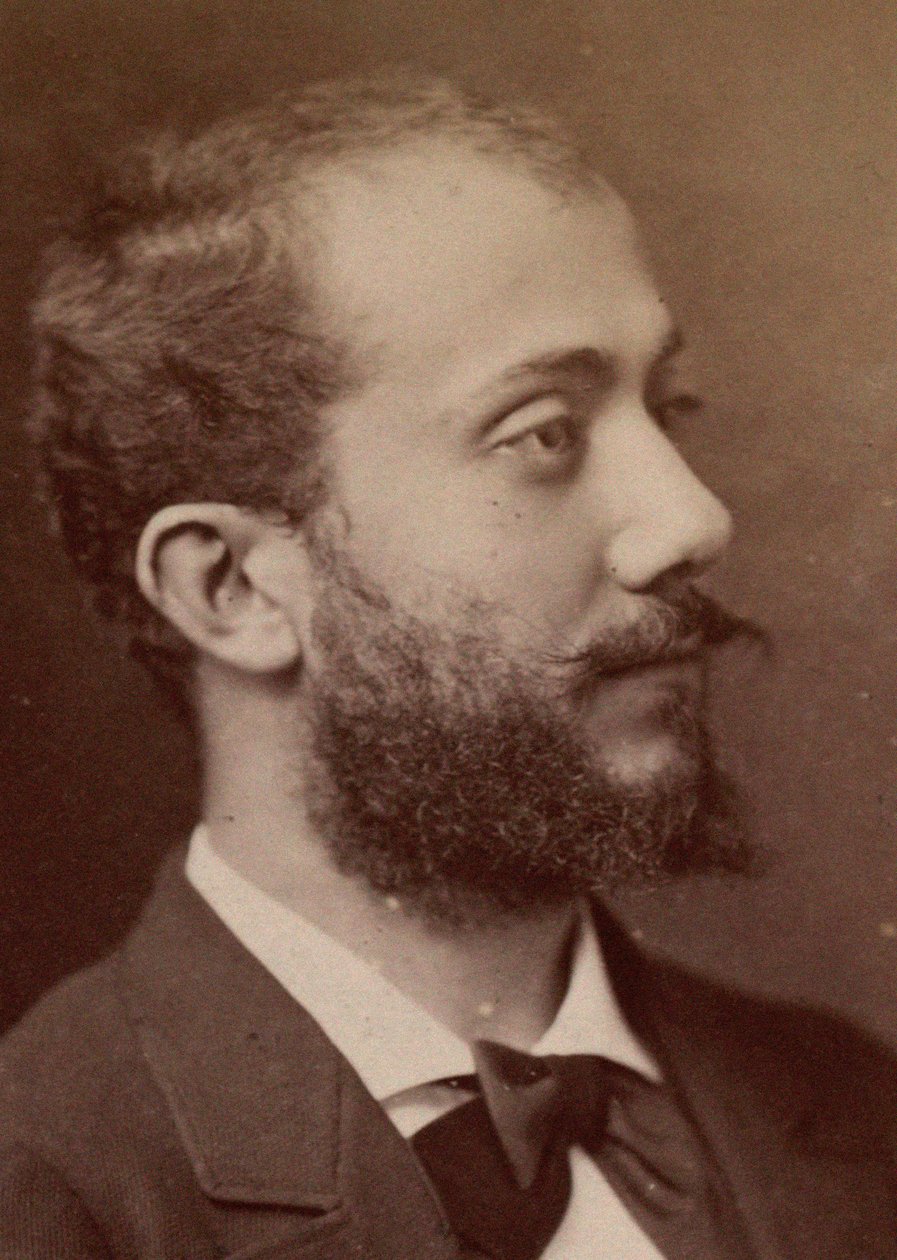 Muotokuva säveltäjä Alexandre Luiginista 1850-1906, 1900. tekijältä Gaspard Félix Nadar