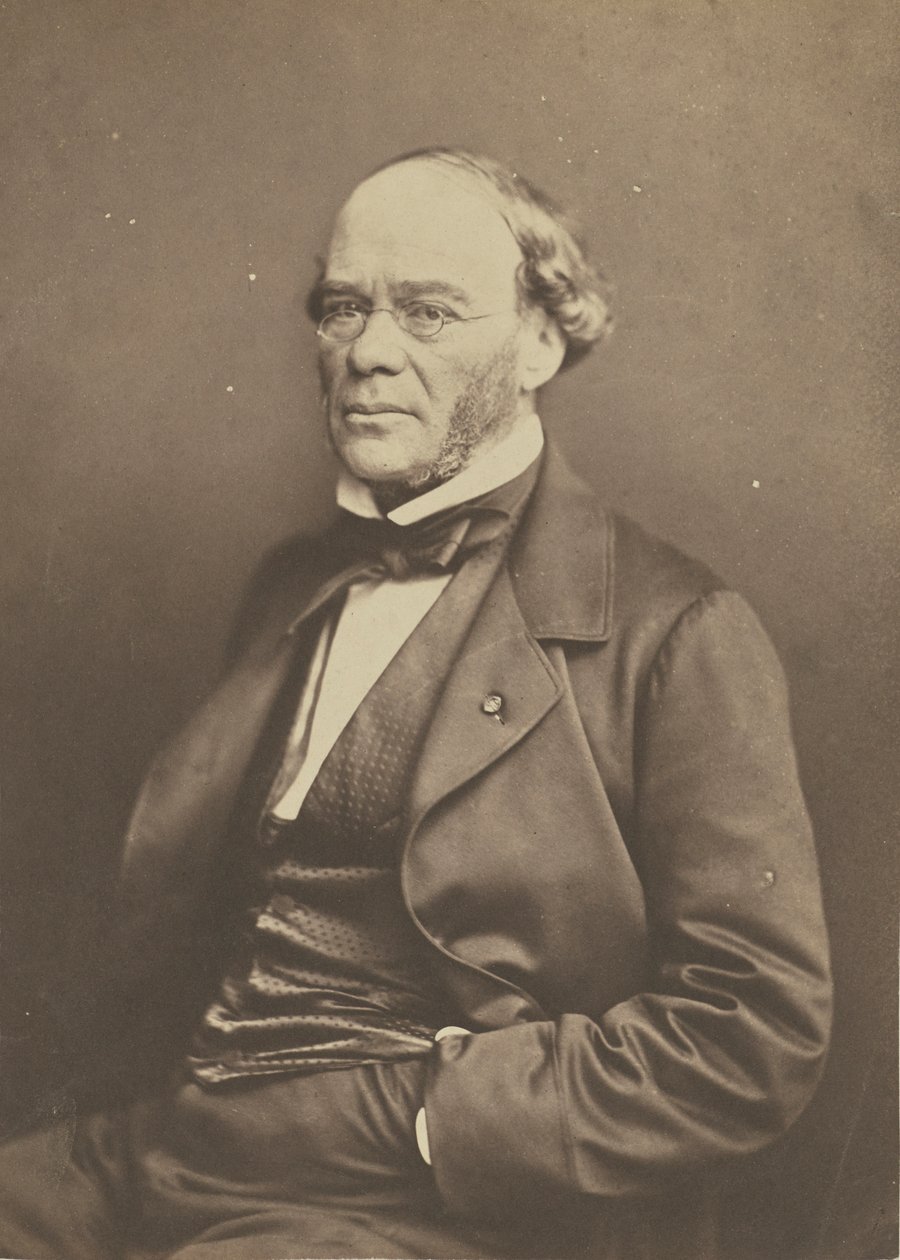 Muotokuva säveltäjä Jacques Fromental Halévysta 1799-1862, 1855-1859. tekijältä Gaspard Félix Nadar