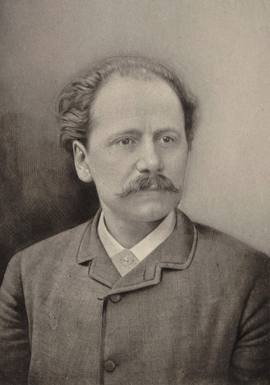 Muotokuva säveltäjä Jules Massenet
