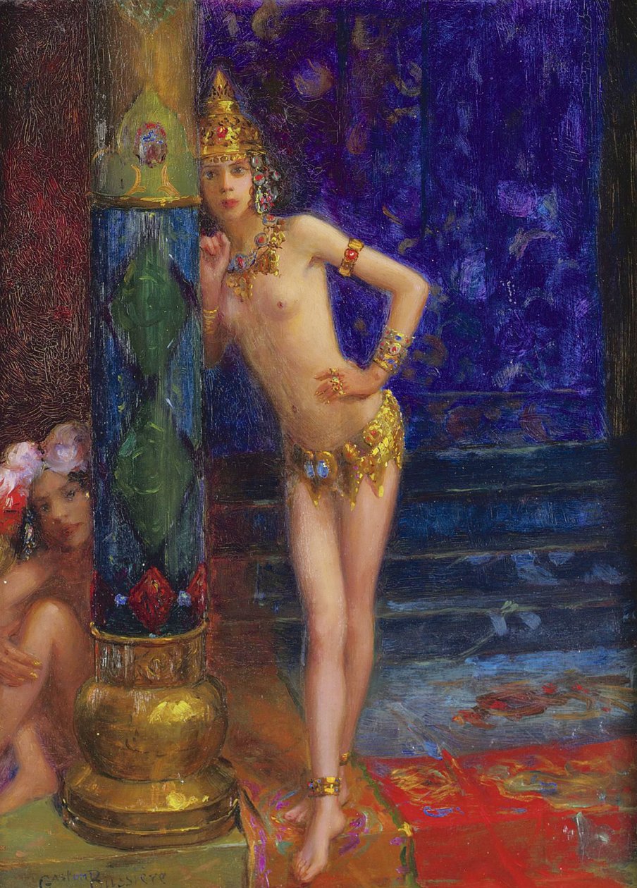 Kaksi tanssijaa tekijältä Gaston Bussiere