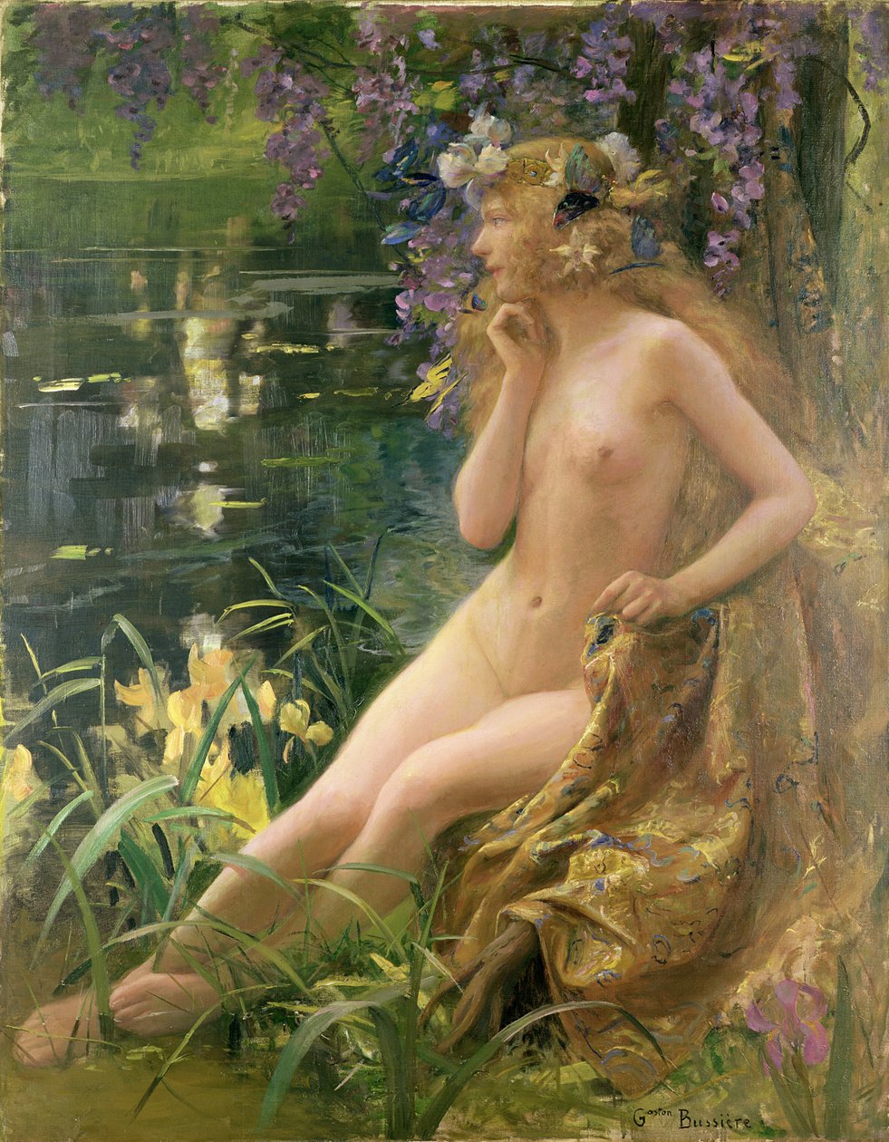 Vesinymfi tekijältä Gaston Bussiere
