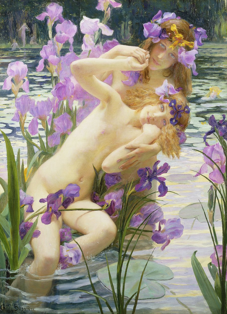 Uivat nymfit tekijältä Gaston Bussiere