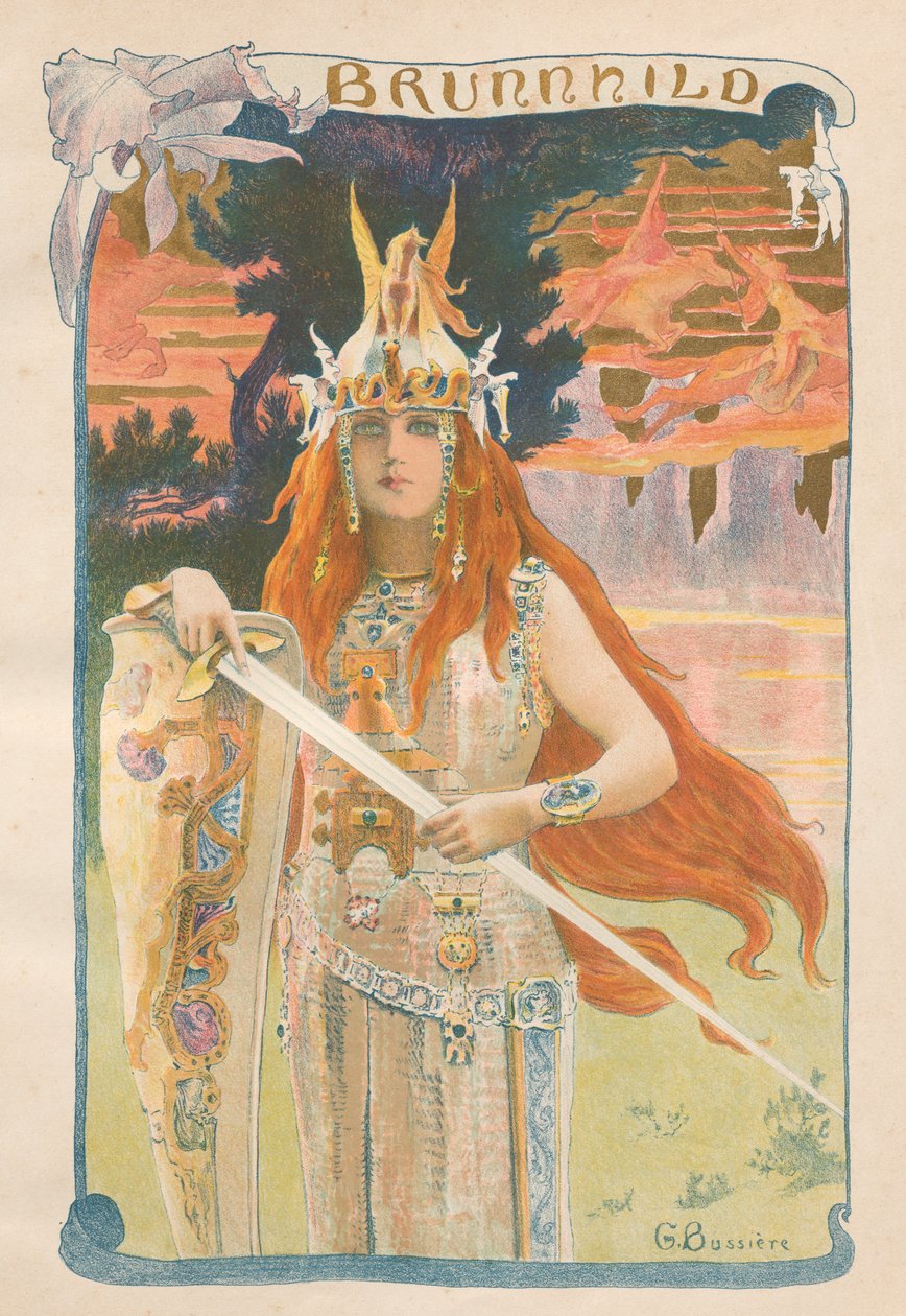 Brunnhild tekijältä Gaston Bussiere