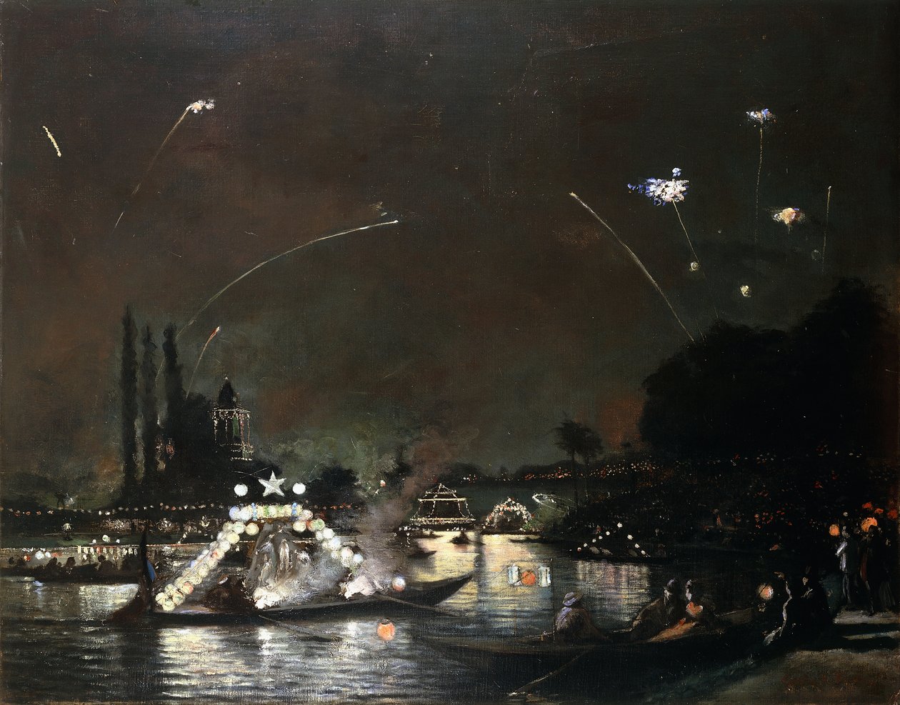 Pariisi yöllä 14. heinäkuuta; Pariisi, heinäkuun XIV yö, tekijältä Gaston de Latouche