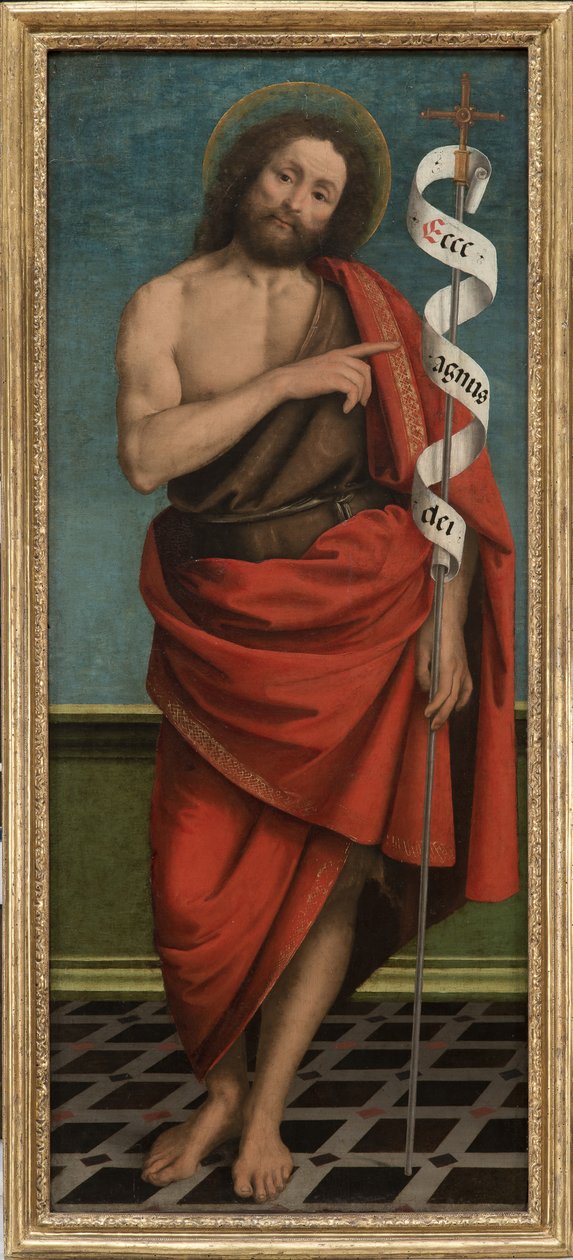 Pyhä Johannes Kastaja, n. 1517–1518 tekijältä Gaudenzio Ferrari