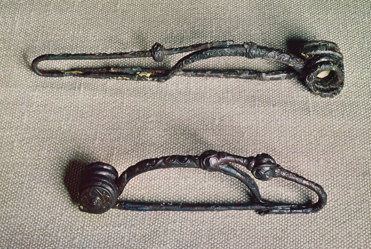 Hakaset, Tene II (n. 300-120 eKr.) (metalli) tekijältä Gaulish