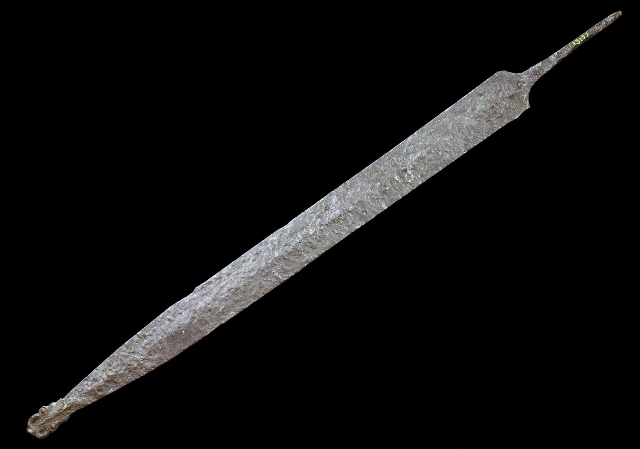Gallialainen taide: Iron Spee, rautakausi (400 eKr.). Antiikkimuseo, Saint Germain en Laye. tekijältä Gaulish