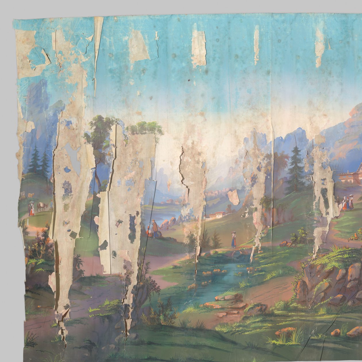 Fragmentti liikkuvasta panoraamasta tekijältä Gebroeders Borgmann (attributed to)