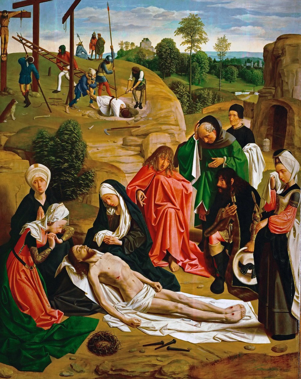 Beweinung Christi tekijältä Geertgen Tot sint Jans