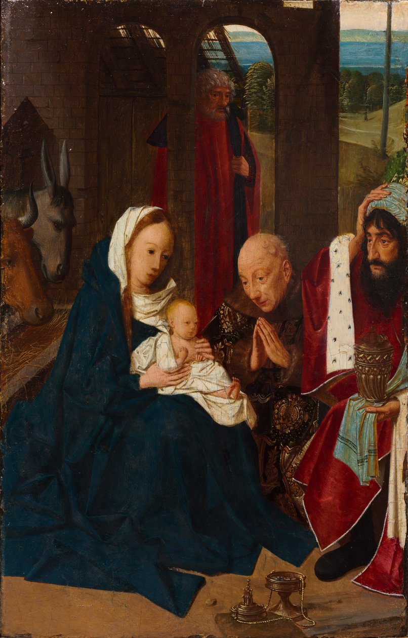 Maagien palvonta tekijältä Geertgen Tot sint Jans