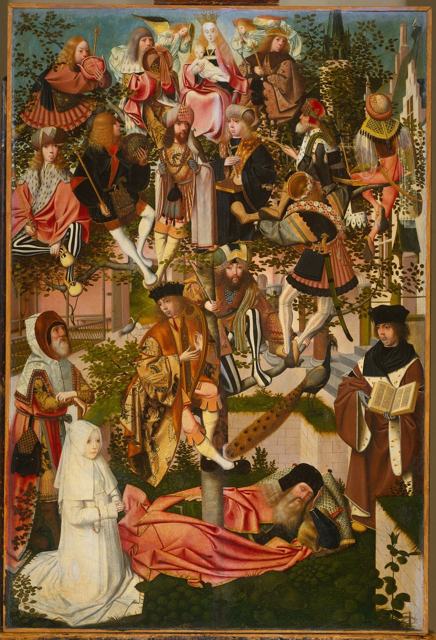 Jessen puu, n. 1495 tekijältä Geertgen Tot sint Jans