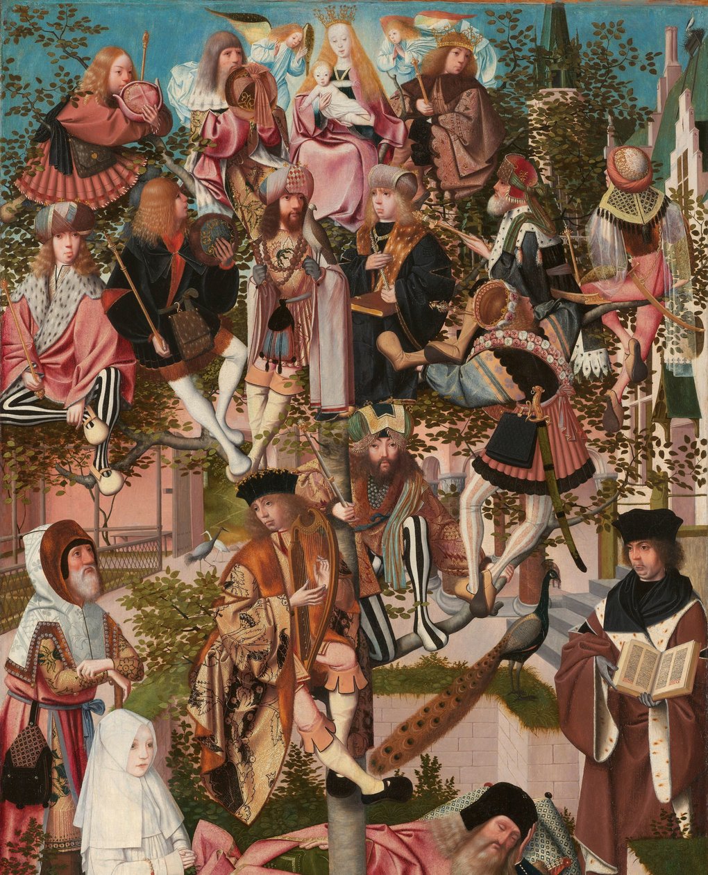 Jessen puu tekijältä Geertgen tot Sint Jans (circle of)