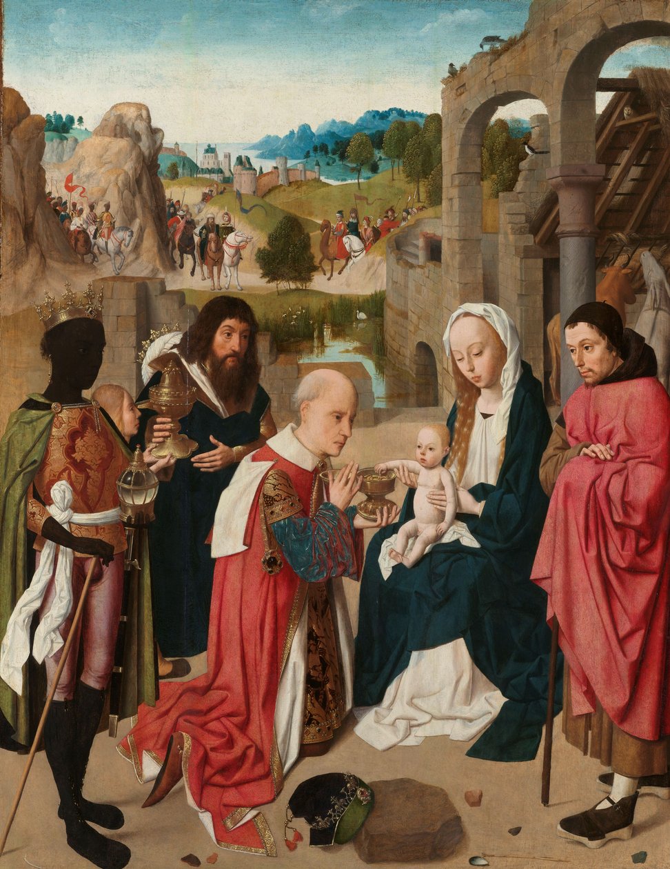 Maagien palvominen tekijältä Geertgen Tot sint Jans