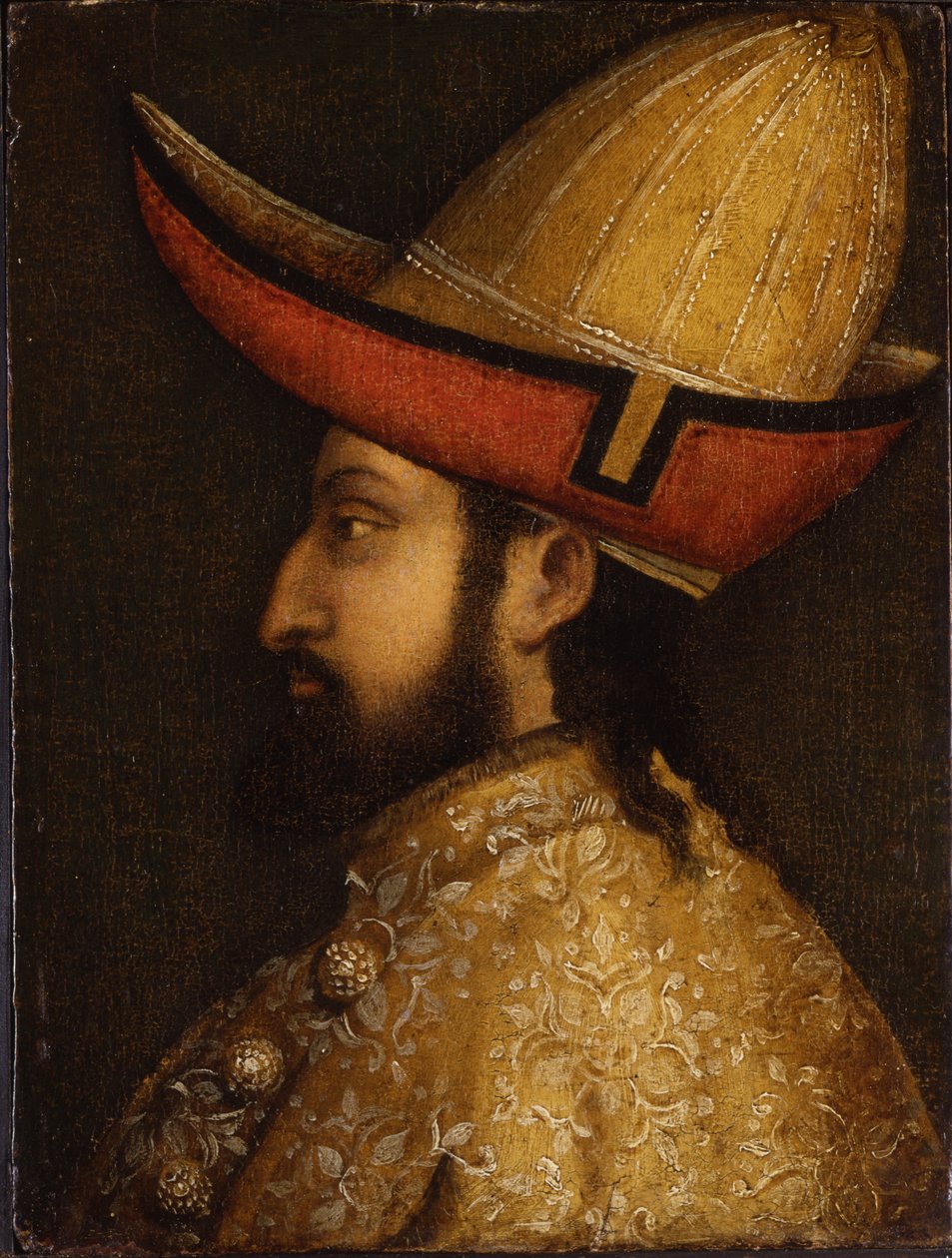 Johannes VIII Paleologuksen muotokuva tekijältä Gentile Bellini