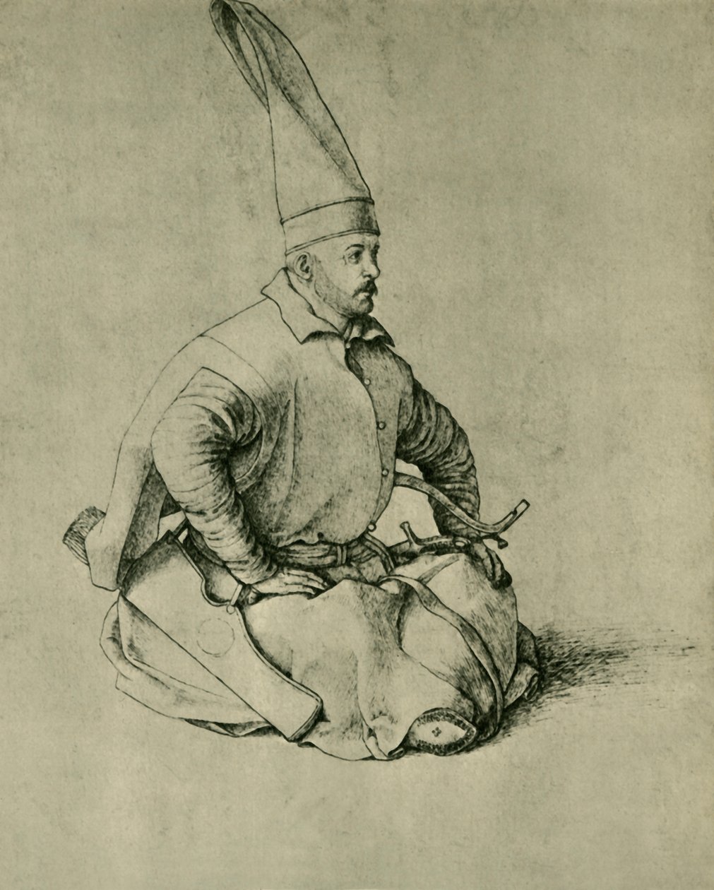 Turkin janitsari, 1479-1481, 1943. tekijältä Gentile Bellini