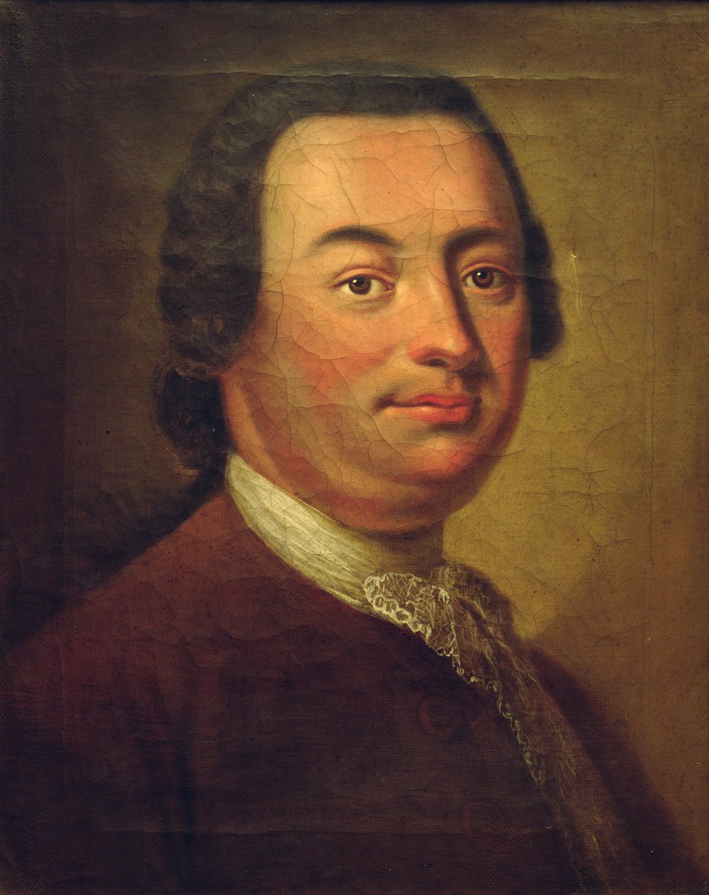 Miehen muotokuva, 1774 tekijältä Georg David Matthieu