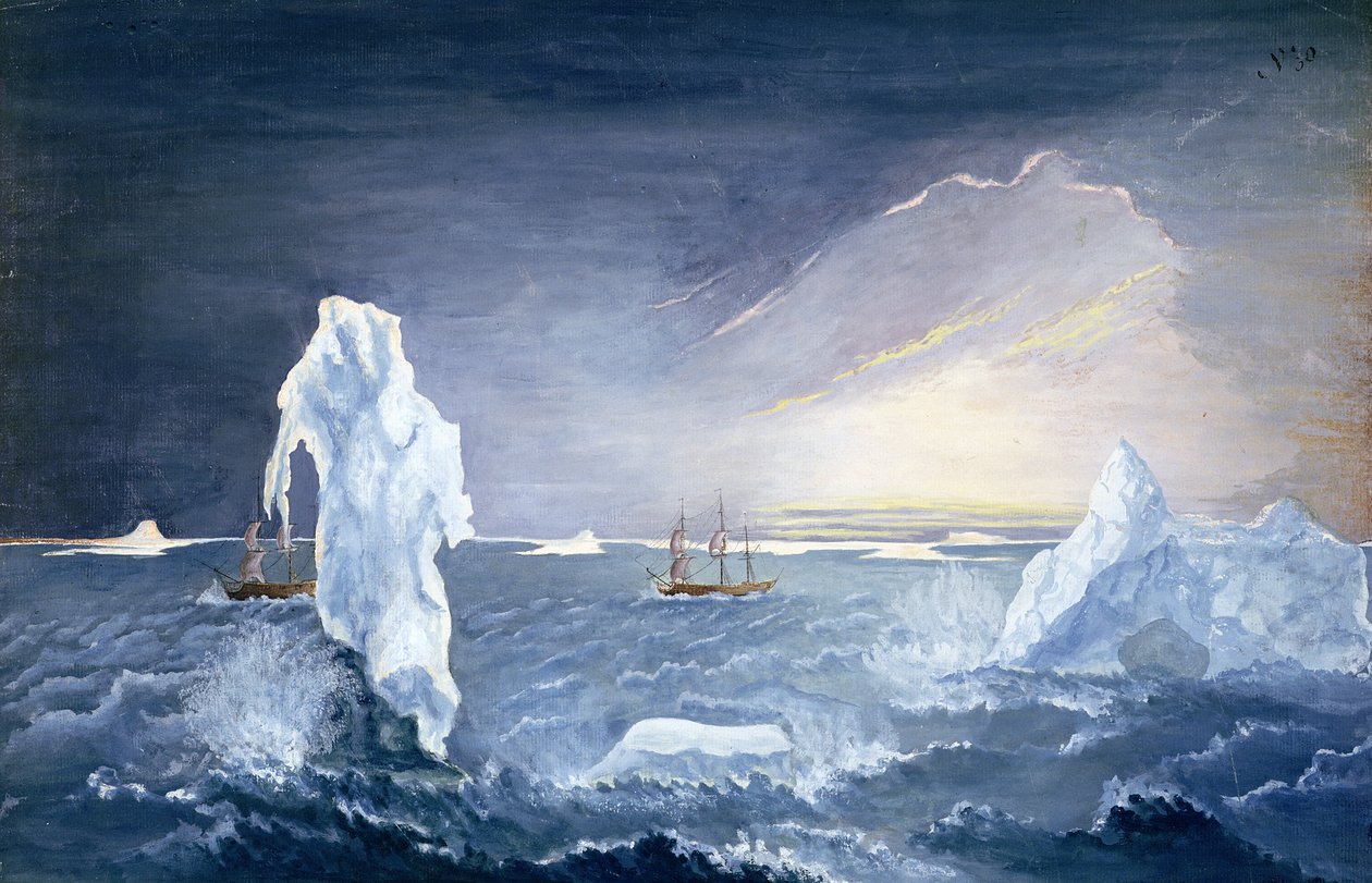 Jäämeren hehku tekijältä Johann Georg Adam Forster
