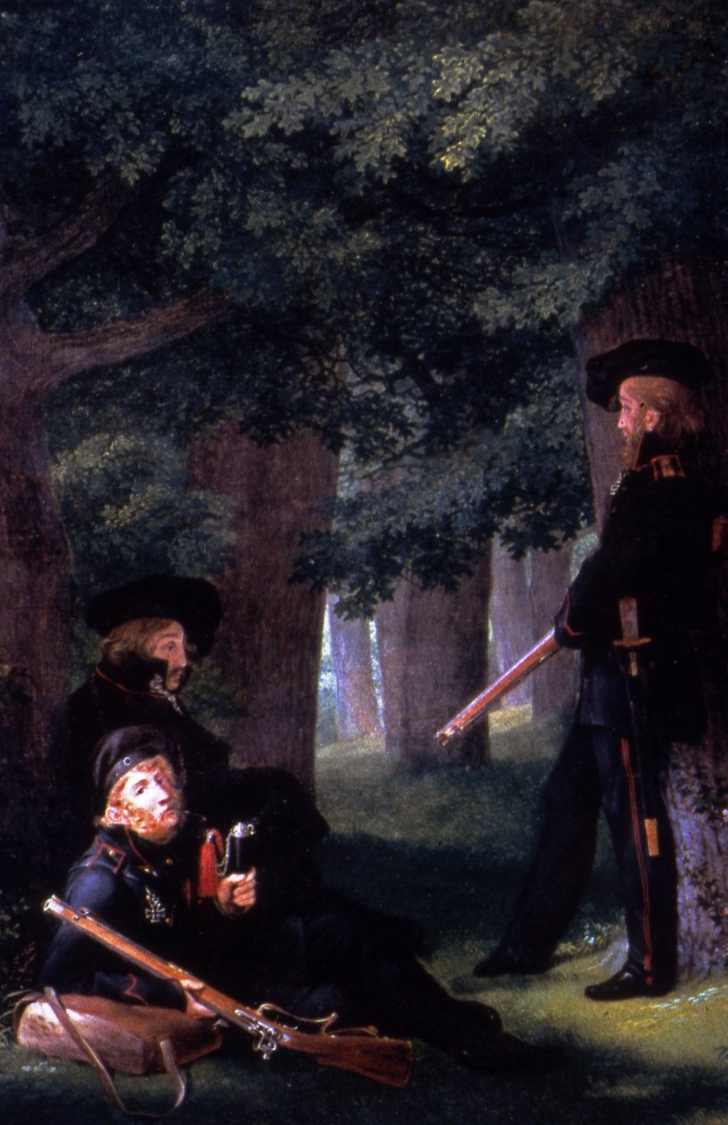 Auf Vorposten tekijältä Georg Friedrich Kersting