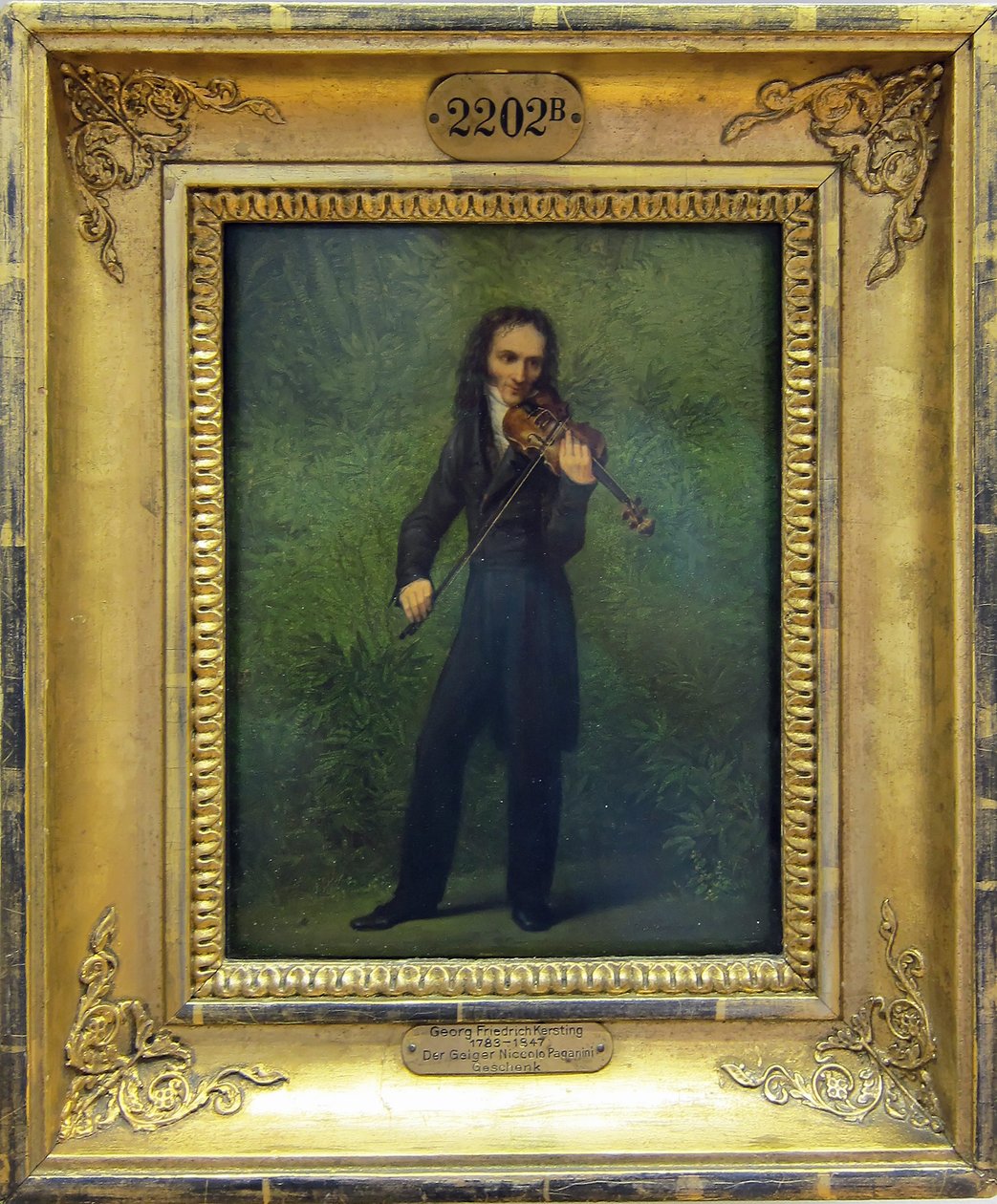 Der Geiger Nicolo Paganini tekijältä Georg Friedrich Kersting