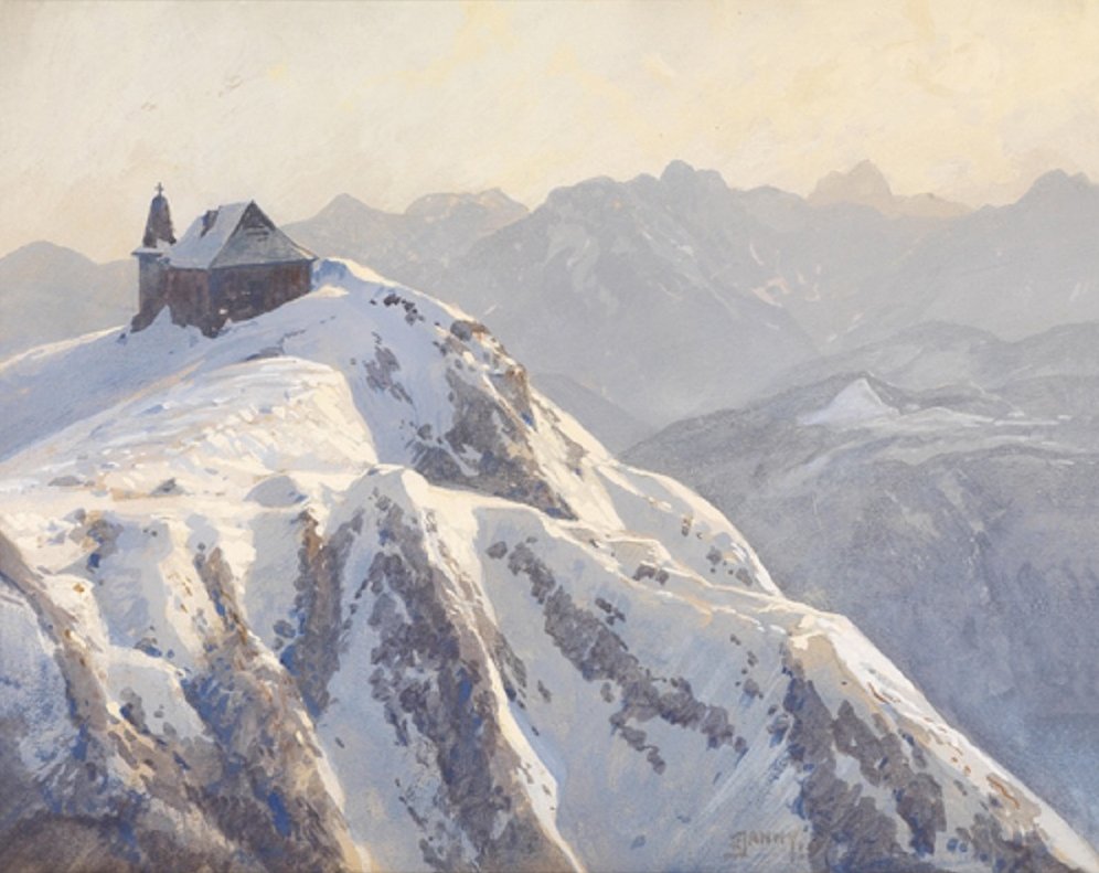 Kirche am Dobratsch tekijältä Georg Janny