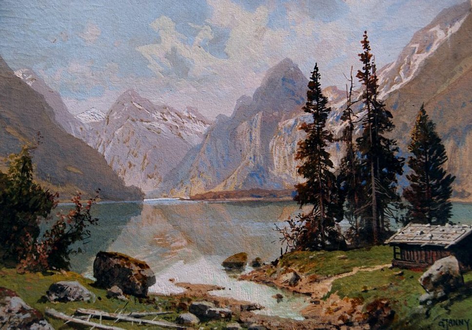 Königssee von Kessel tekijältä Georg Janny