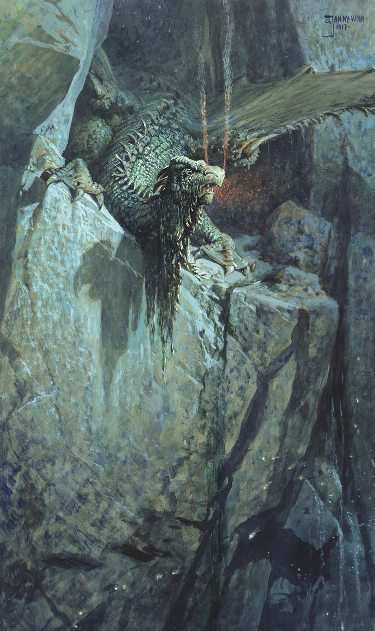 Lohikäärmeen luola, 1917 tekijältä Georg Janny