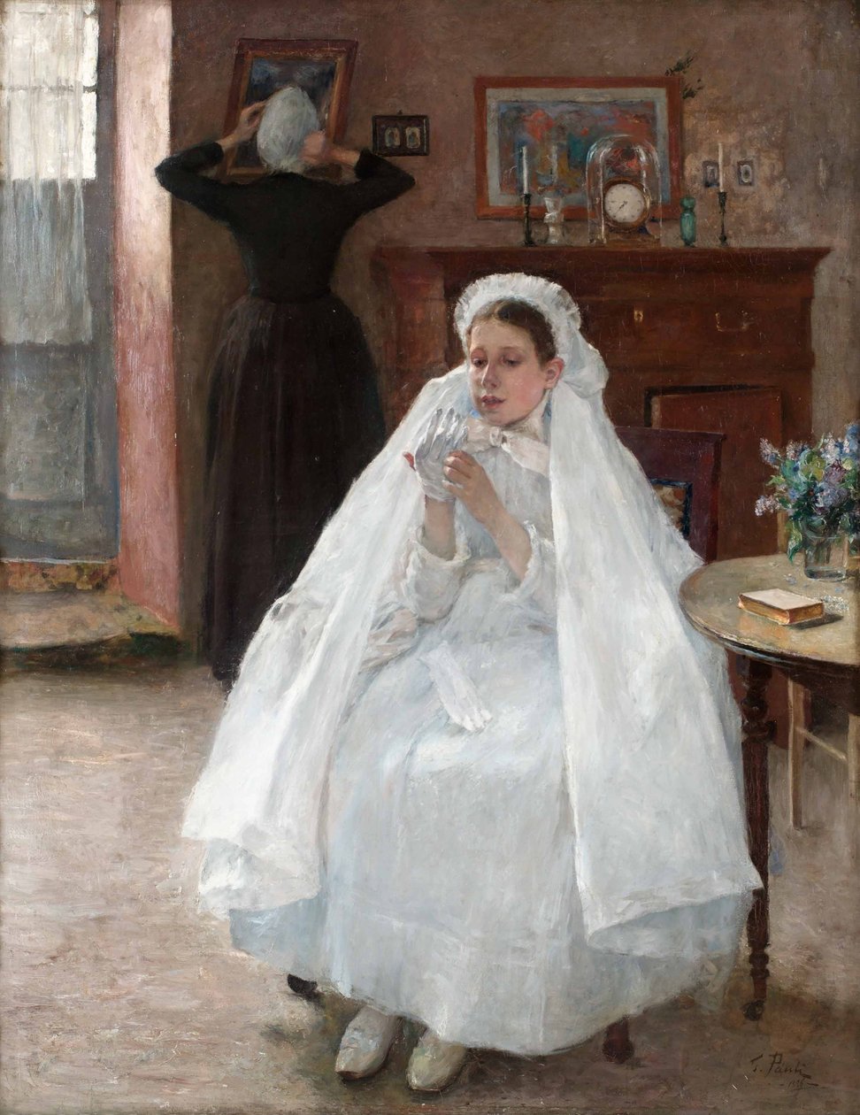 Fransk konfirmand tekijältä Georg Vilhelm Pauli