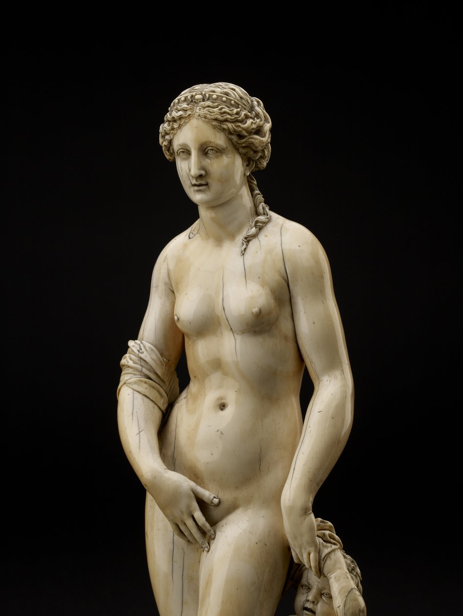 Venus ja Cupid, noin 1624 tekijältä Georg Petel