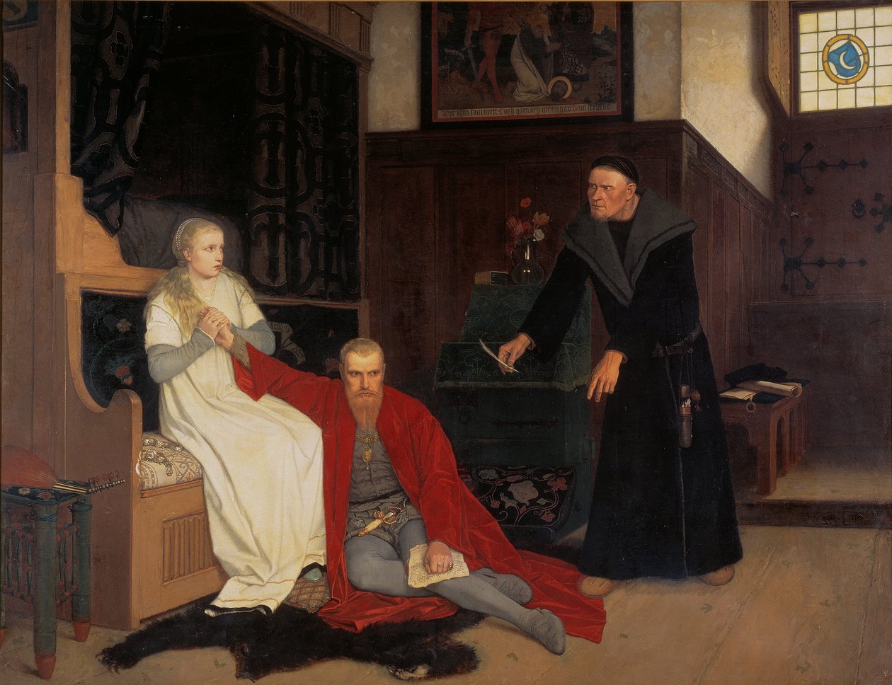 Ruotsin kuningas Erik XIV (1533-77) 1871 tekijältä Georg Rosen