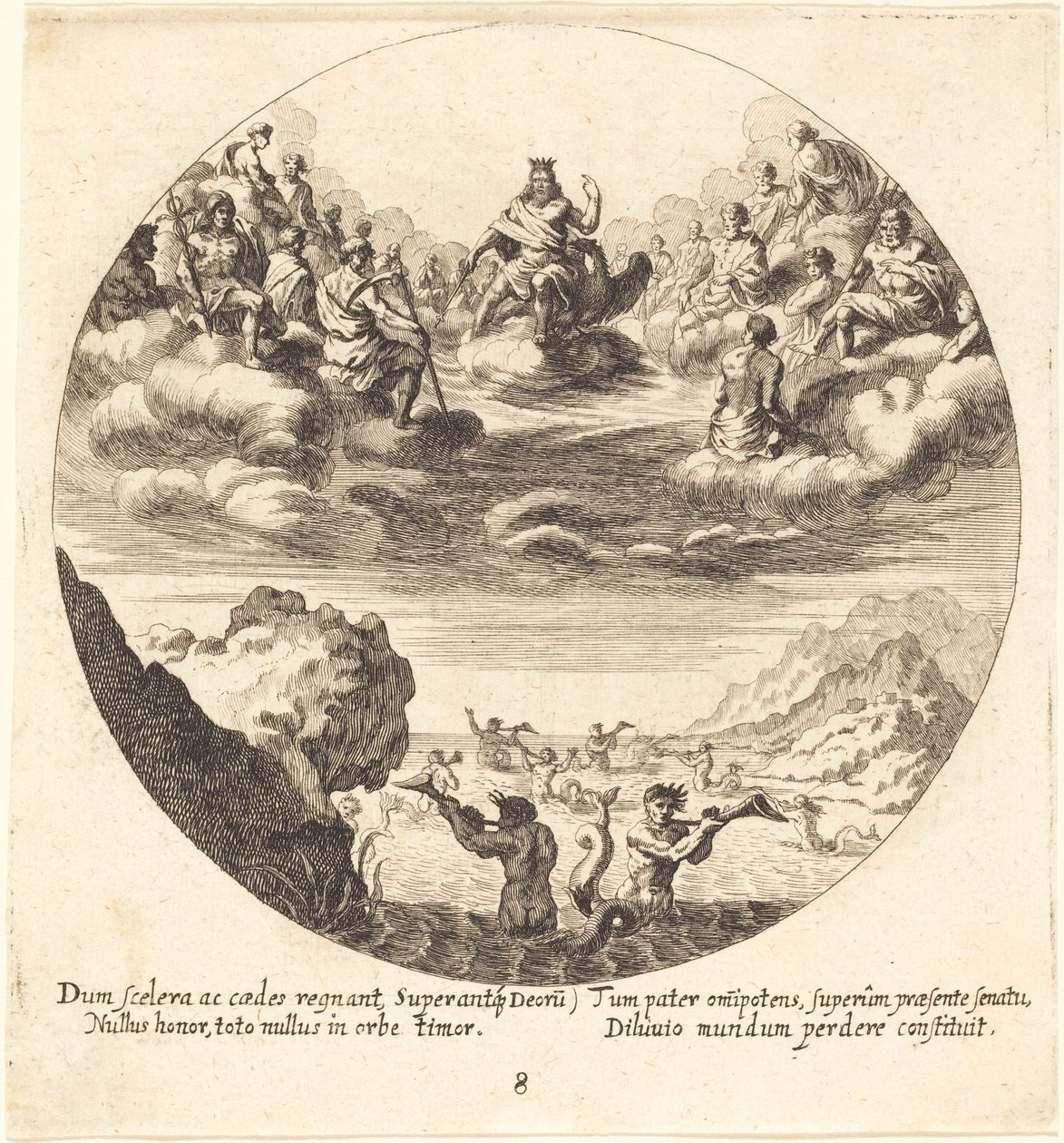 Jove ja jumalat tekijältä Georg Andreas Wolfgang the Elder