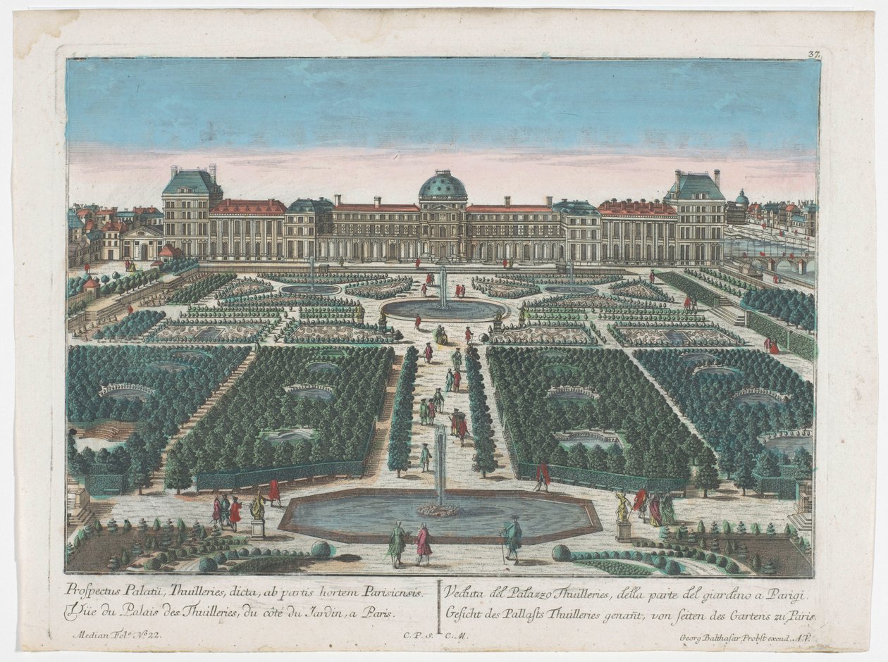 Näkymä Palais des Tuileries