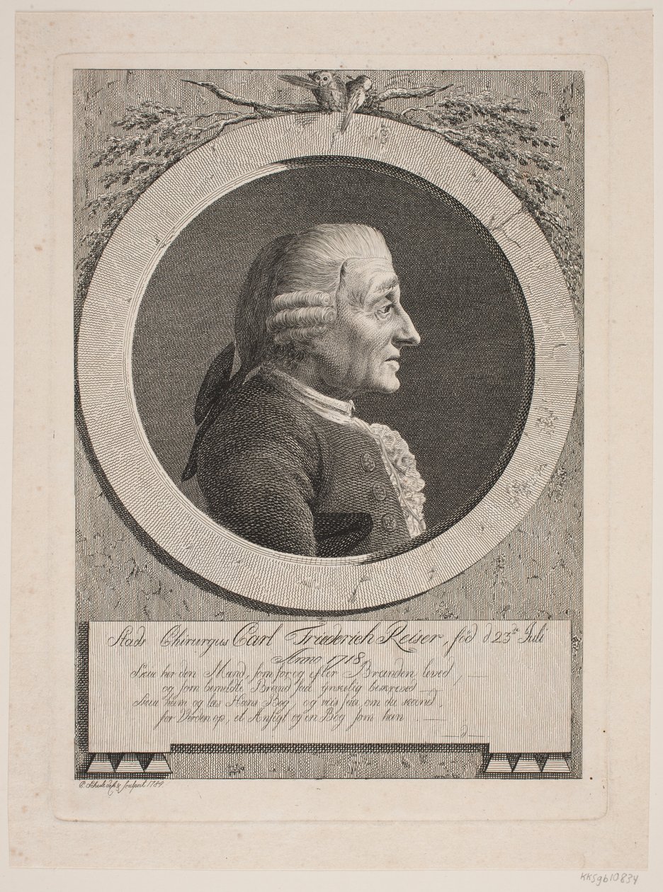 Kirurgi C. F. Reiser tekijältä Georg Christian Schule