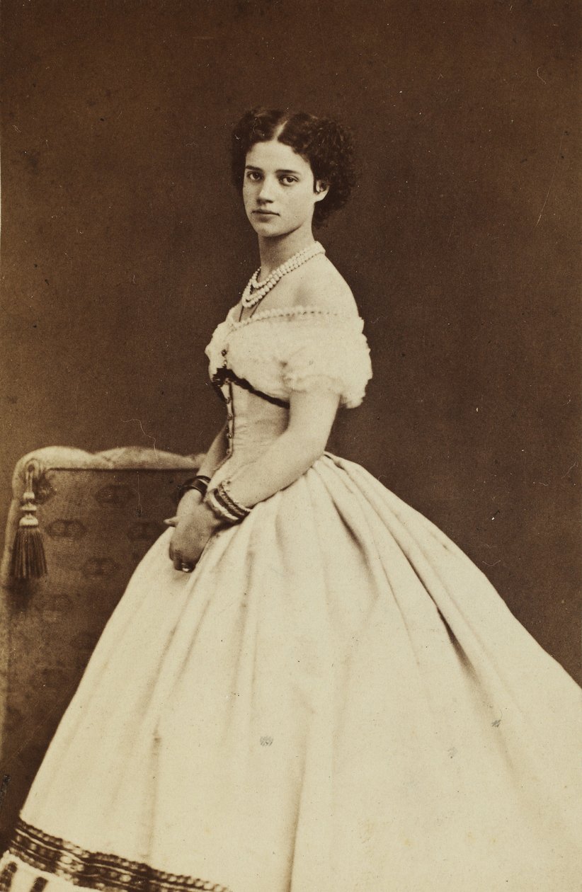Muotokuva Tanskan prinsessa Dagmarista 1847-1928, 1866. tekijältä Georg Emil Hansen