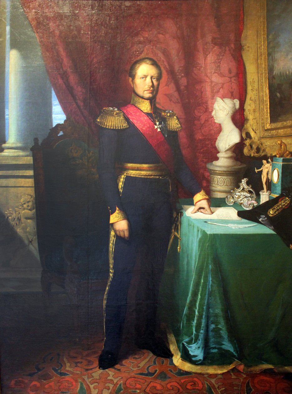 Erhardt König Wilhelm I. von Württembergin anagoria tekijältä Georg Friedrich Erhardt