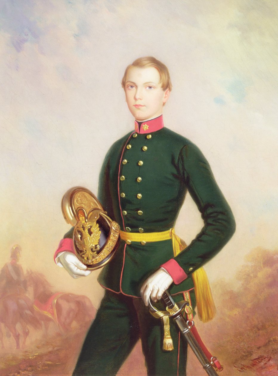 Huonekalut ja erilaiset esineet 1100- ja 1300-luvuilta tekijältä Georg Friedrich Erhardt