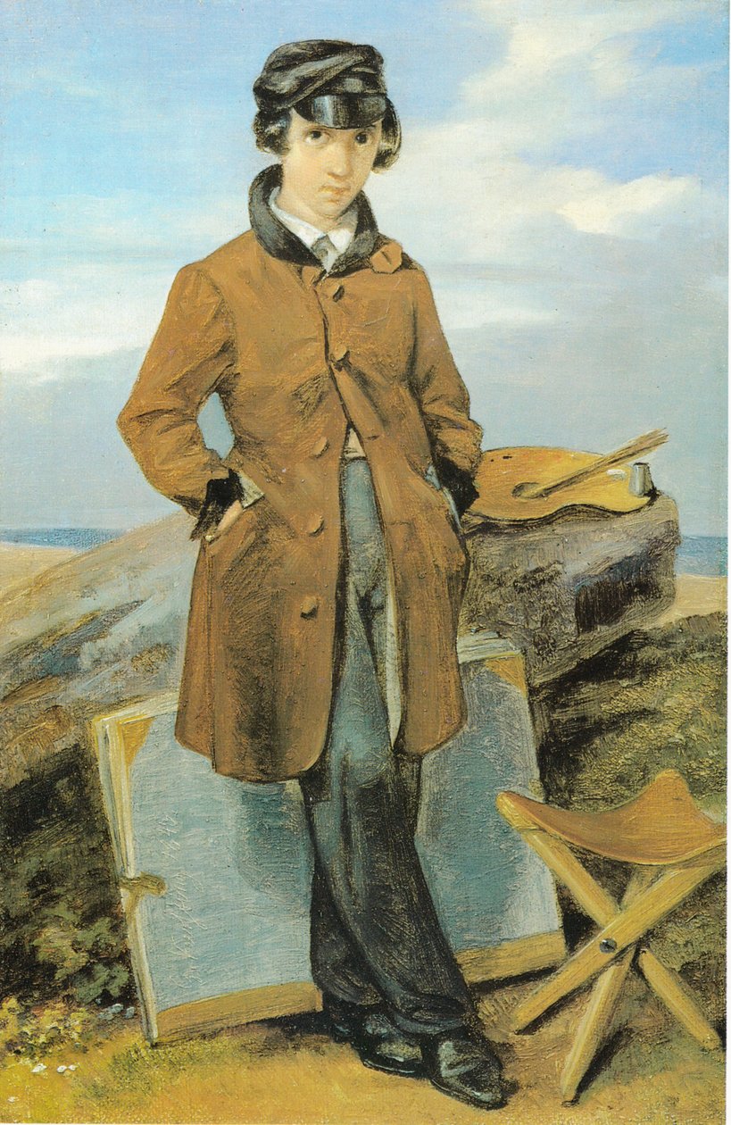 Hermann Kersting maisemamaalarina tekijältä Georg Friedrich Kersting