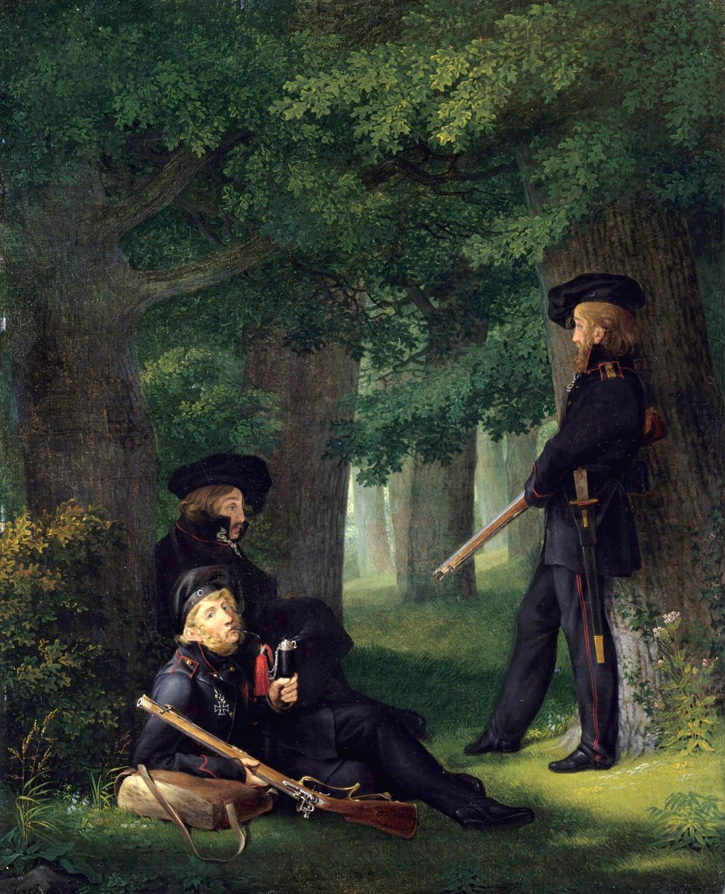 Outpost Duty 1815 tekijältä Georg Friedrich Kersting