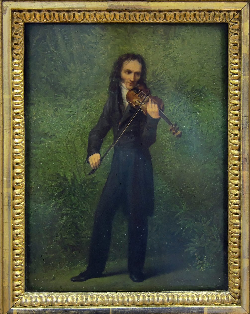 Niccolò Paganinin muotokuva 1782-1840, 1830-1831 tekijältä Georg Friedrich Kersting