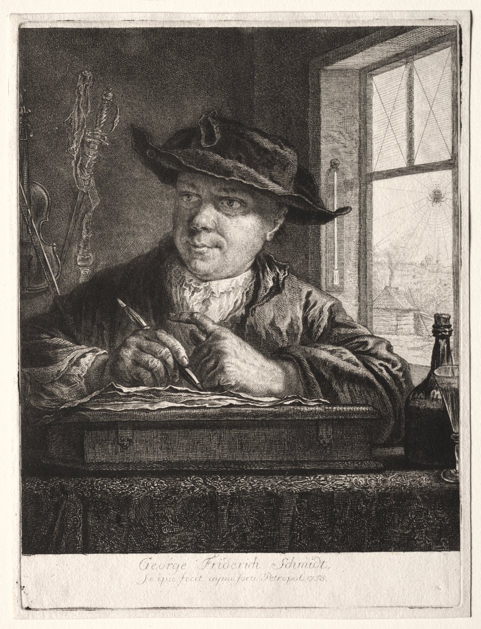 Omakuva tekijältä Georg Friedrich Schmidt