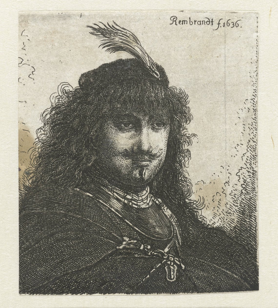 Omakuva (?) umpinainen lippalakki ja madallettu sapeli tekijältä Georg Leopold Hertel