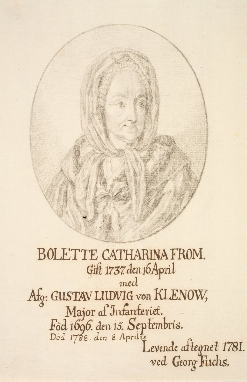 Muotokuva Bolette Catharina From tekijältä Georg Mathias Fuchs