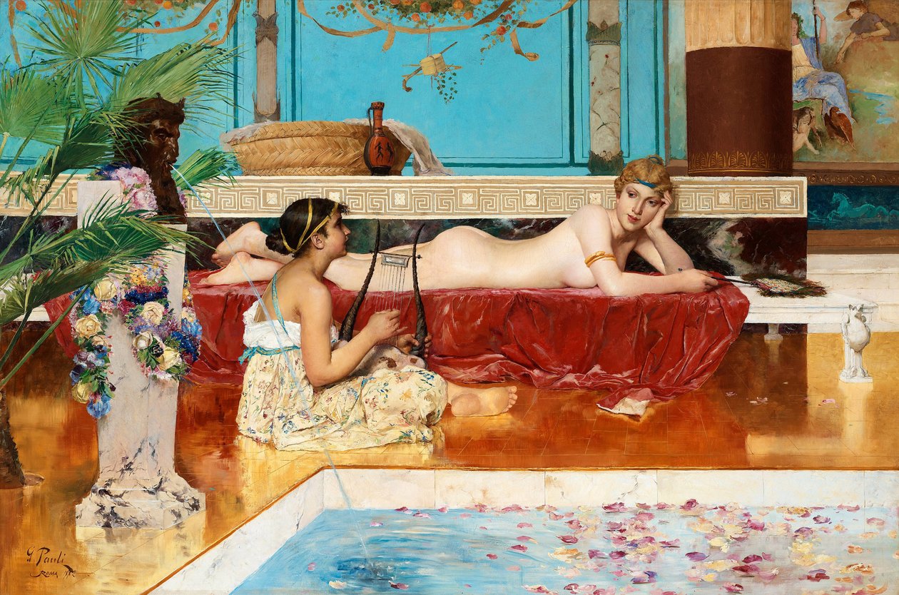 Roomalainen kylpylä, 1882 tekijältä Georg Pauli