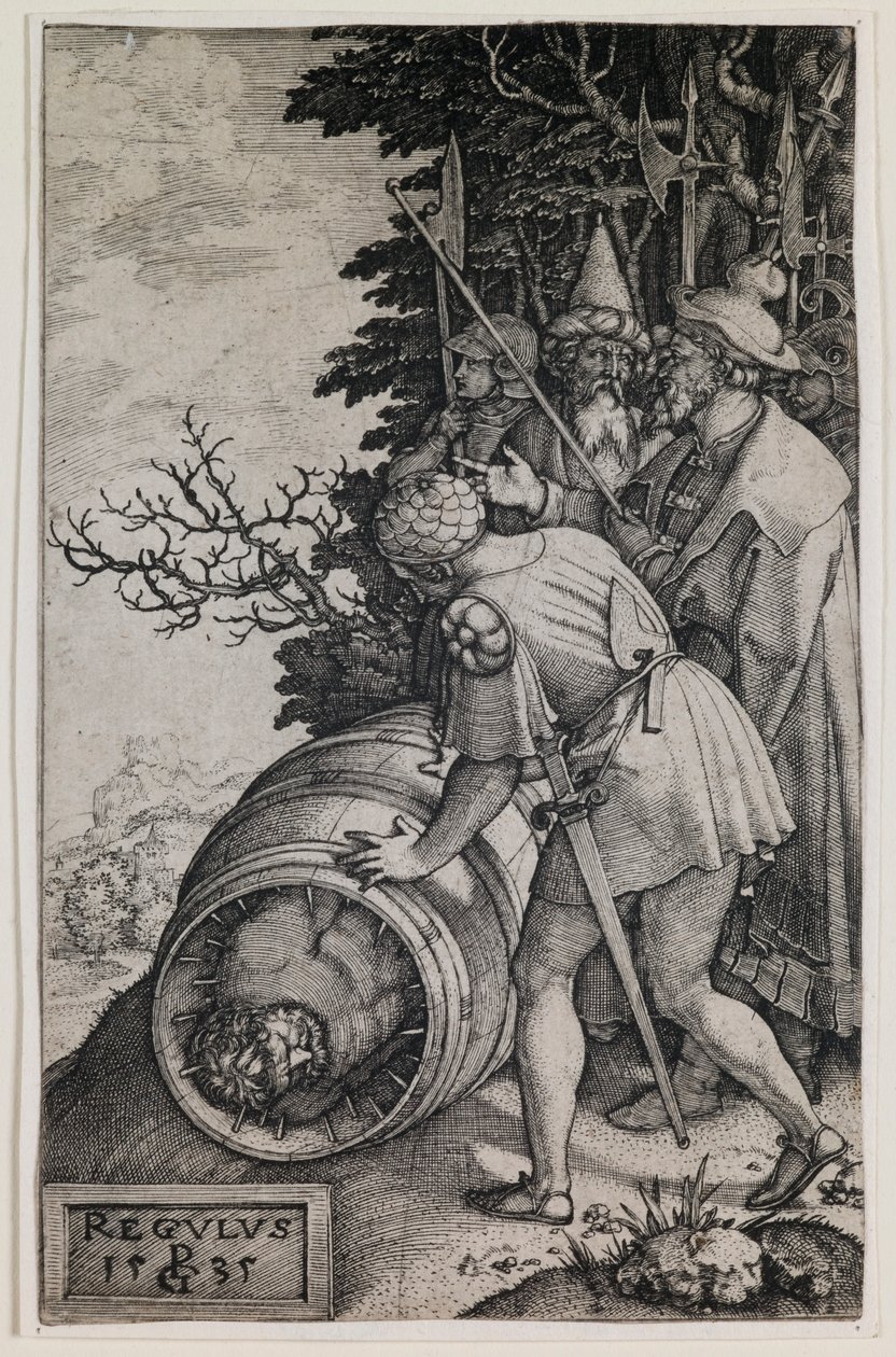Attilus Regulus tekijältä Georg Pencz