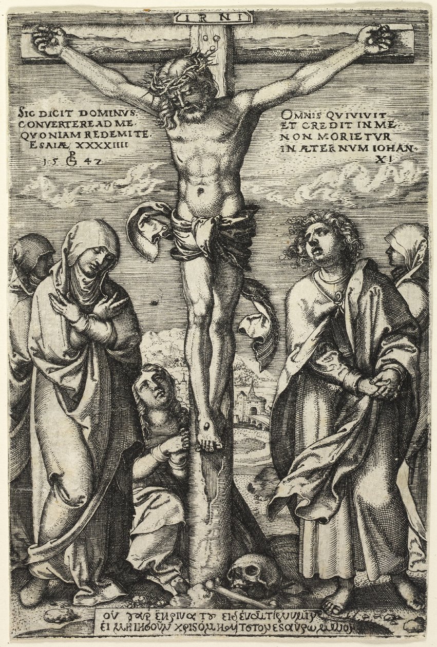 Ristiinnaulitseminen tekijältä Georg Pencz