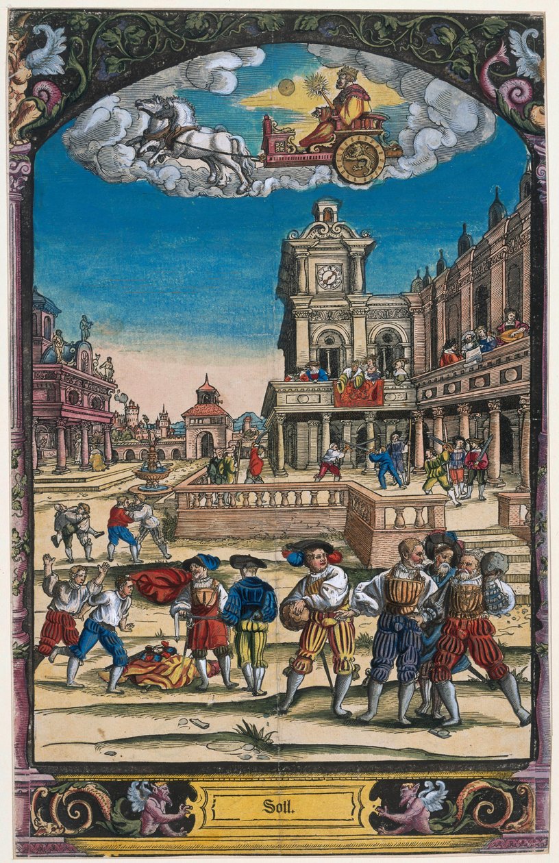 Die sieben Planeten: Sonne tekijältä Georg Pencz