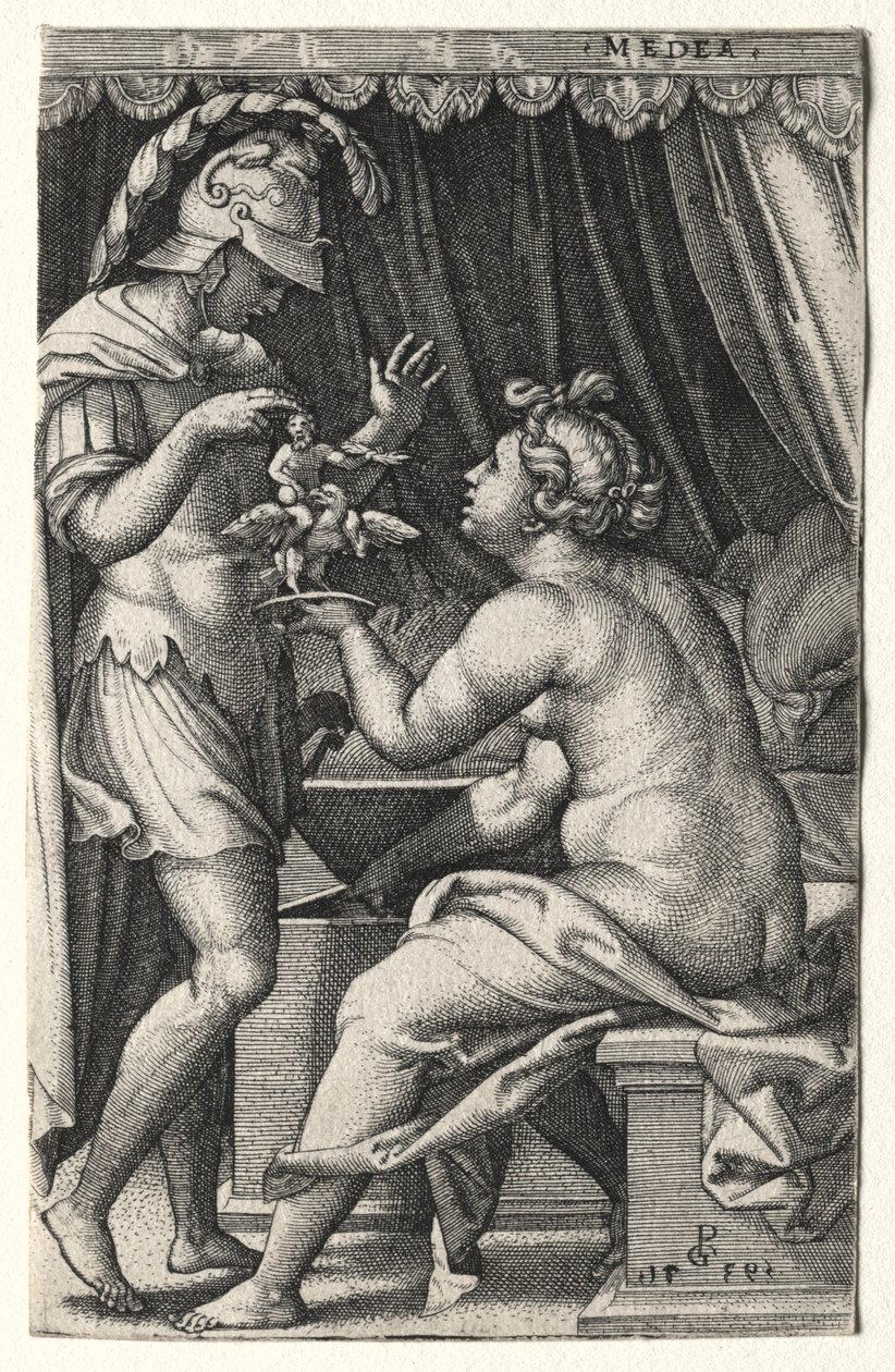 Medea ja Jason tekijältä Georg Pencz