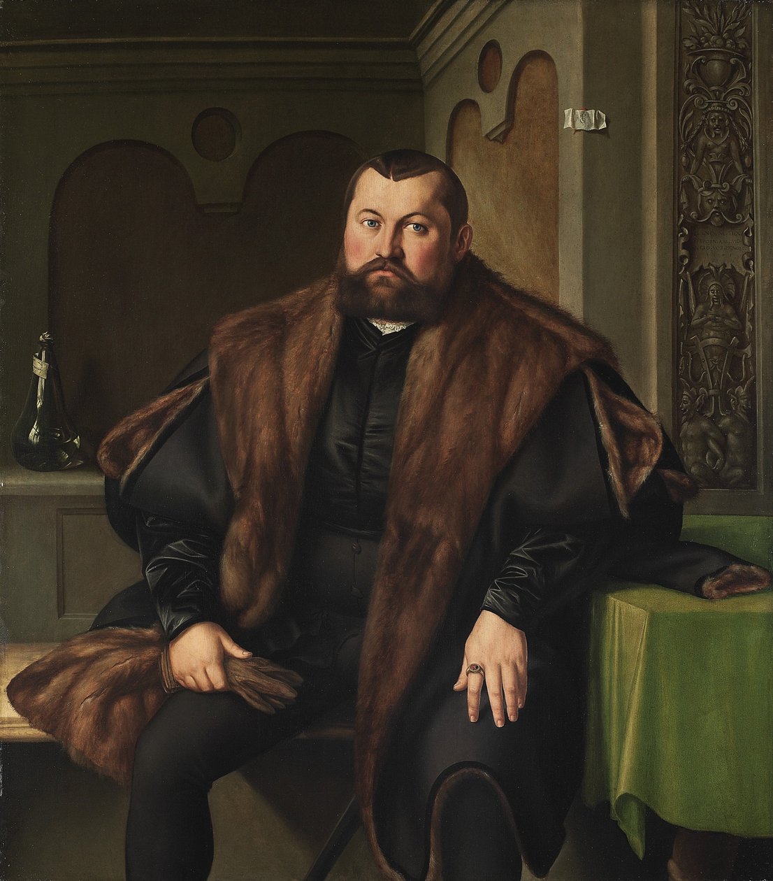 Sigismund Baldingerin muotokuva 1510-1558, 1545 tekijältä Georg Pencz